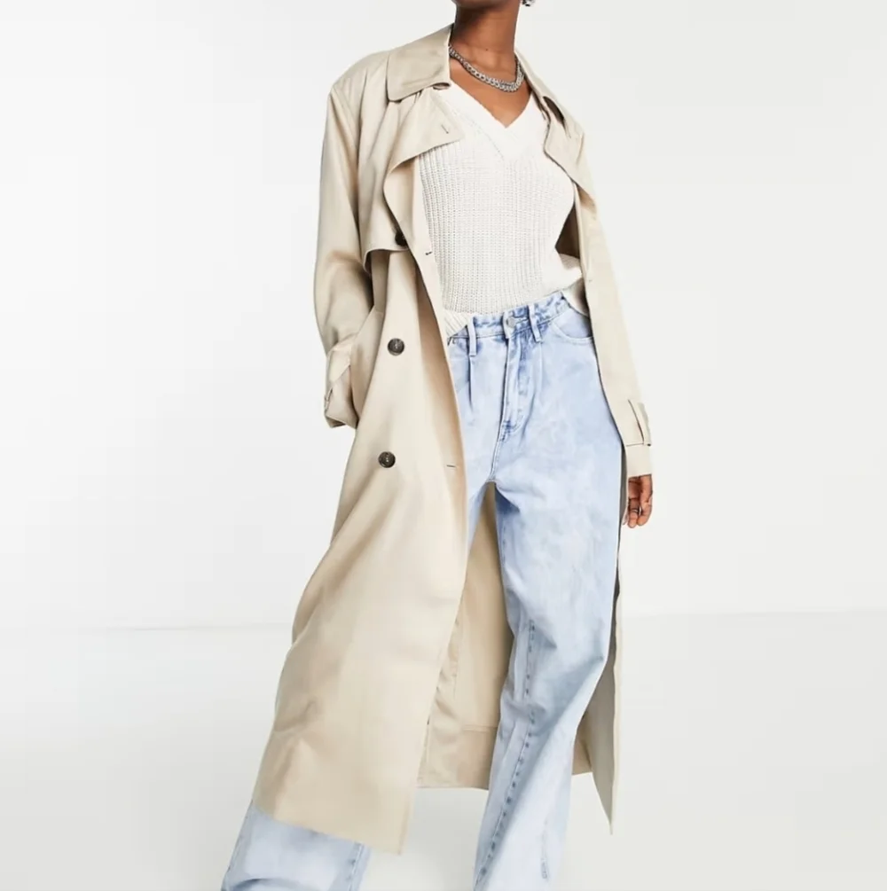 Weekday Cassidy Tench Coat - Picture 1 of 7